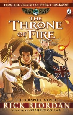 The Throne of Fire: The Graphic Novel (The Kane Chronicles Book 2)