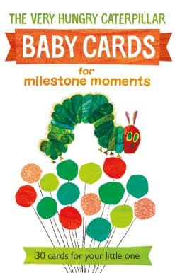 Very Hungry Caterpillar Baby Cards for Milestone Moments