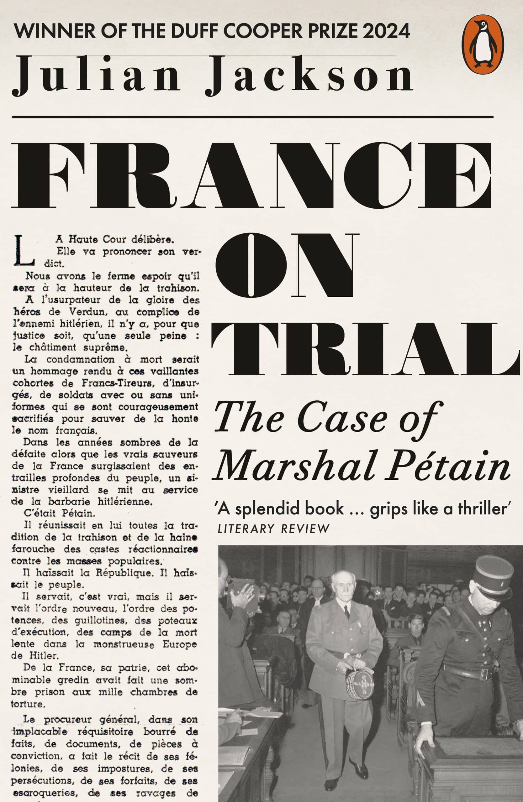 9780141993096 France on Trial: The Case of Marshal Pétain