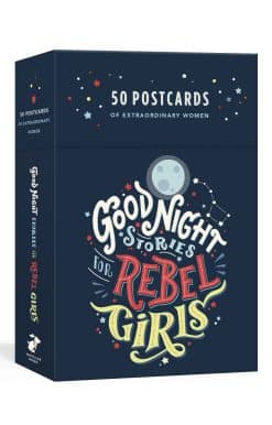 Good Night Stories for Rebel Girls: 50 Postcards