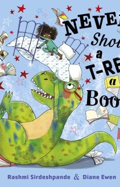 Never Show A T-Rex A Book!