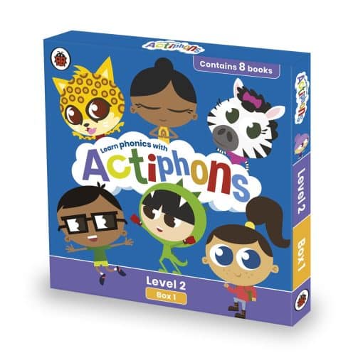 Actiphons Level 2 Box 1: Books 1-8