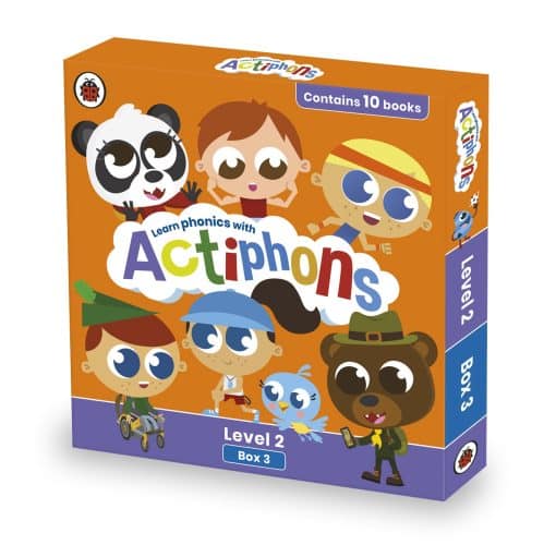 Actiphons Level 2 Box 3: Books 19-28: Learn phonics and get active with Actiphons!