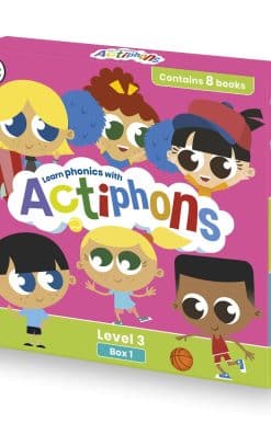 Actiphons Level 3 Box 1: Books 1-8: Learn phonics and get active with Actiphons!