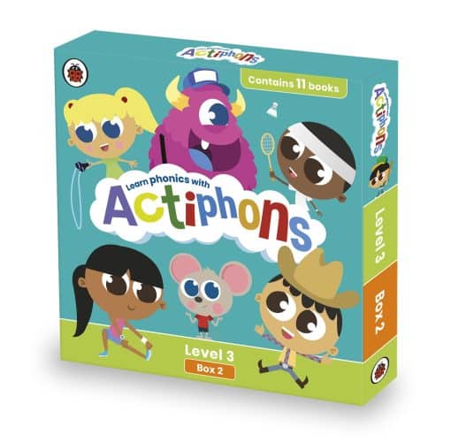 Actiphons Level 3 Box 2: Books 9-19: Learn phonics and get active with Actiphons!