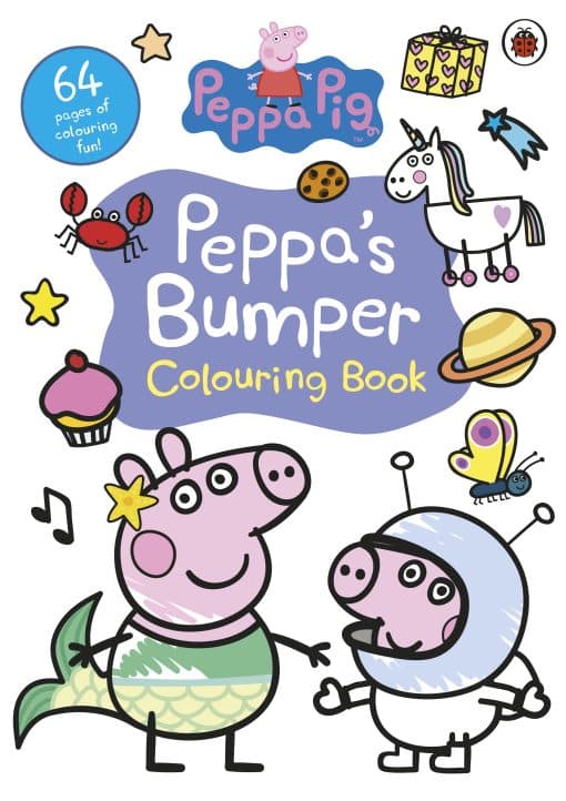 Peppa Pig: Peppa's Bumper Colouring Book: Official Colouring Book