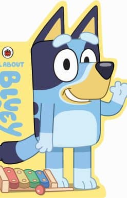 Bluey: All About Bluey: A Bluey-Shaped Board Book