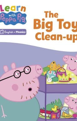 Learn with Peppa Phonics Level 4 Book 1 – The Big Toy Clean-up (Phonics Reader)