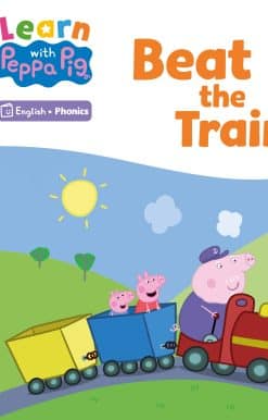 Learn with Peppa Phonics Level 4 Book 7 – Beat the Train (Phonics Reader)
