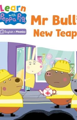 Learn with Peppa Phonics Level 4 Book 8 – Mr Bull's New Teapot (Phonics Reader)