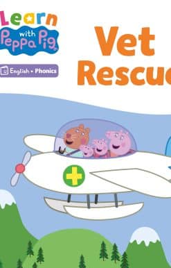 Learn with Peppa Phonics Level 4 Book 15 – Vet Rescue! (Phonics Reader)