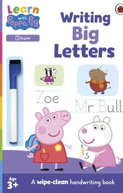 Learn with Peppa: Writing Big Letters: Wipe-Clean Activity Book