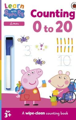 Learn with Peppa: Counting 0–20: Wipe-Clean Activity Book
