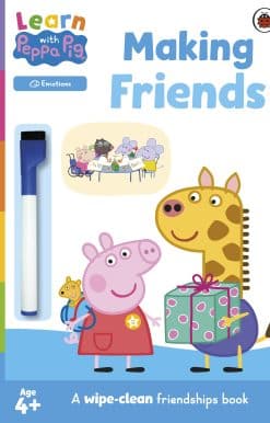Learn with Peppa: Making Friends: Wipe-Clean Activity Book