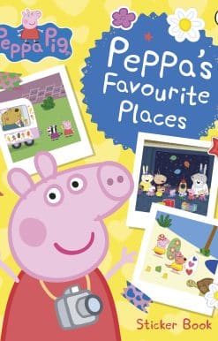 Peppa Pig: Peppa’s Favourite Places: Sticker Scenes Book