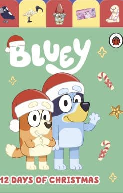 Bluey: 12 Days of Christmas Tabbed Board Book