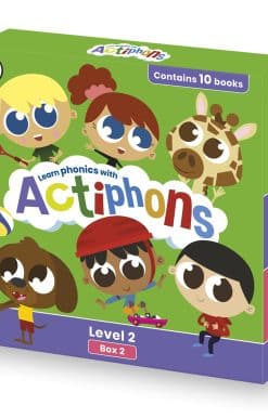 Actiphons Level 2 Box 2: Books 9-18: Learn phonics and get active with Actiphons!