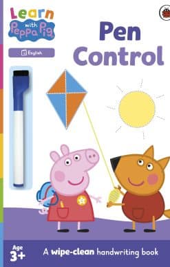 Learn with Peppa: Pen Control wipe-clean activity book