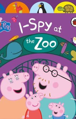 Peppa Pig: I Spy at the Zoo: Tabbed Board Book