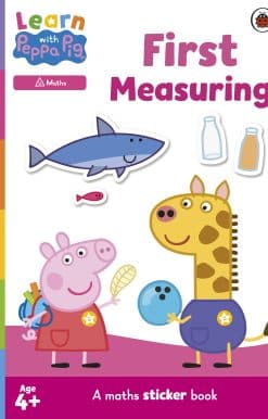 Learn with Peppa: First Measuring sticker activity book