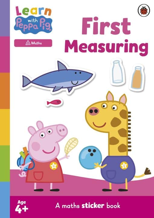 Learn with Peppa: First Measuring sticker activity book