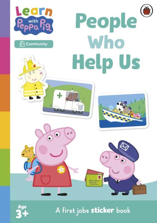 Learn with Peppa: People Who Help Us Sticker activity book