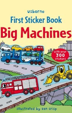 First Sticker Book Big Machines