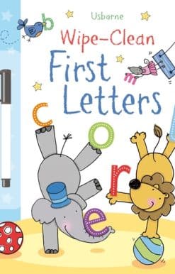 Wipe-clean First Letters