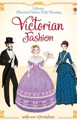 Historical Sticker Dolly Dressing Victorian Fashion