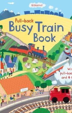 Pull-back Busy Train Book