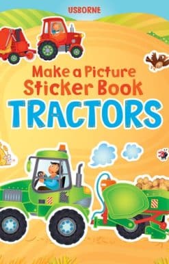Make a Picture Sticker Book Tractors