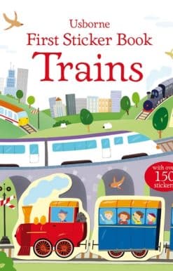First Sticker Book Trains