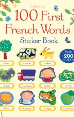100 First French Words Sticker Book
