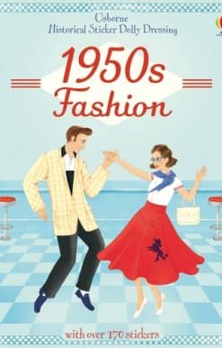 Historical Sticker Dolly Dressing 1950s Fashion