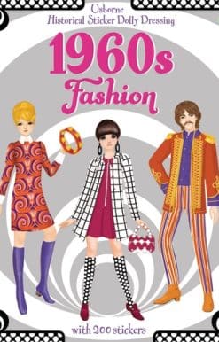 Historical Sticker Dolly Dressing 1960s Fashion