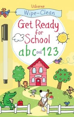 Wipe-clean Get Ready for School abc and 123