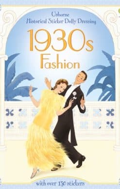 Historical Sticker Dolly Dressing 1930s Fashion