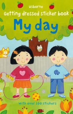 Getting Dressed Sticker Book My Day