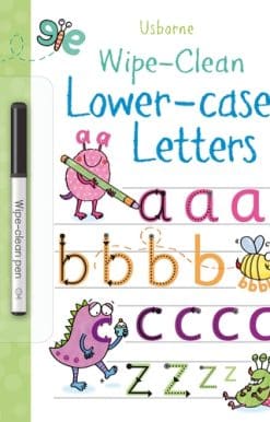 Wipe-clean Lower-case Letters