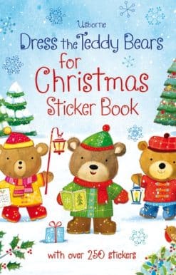 Dress the Teddy Bears for Christmas Sticker Book