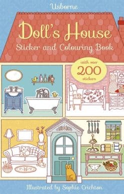 Doll's House Sticker and Colouring Book