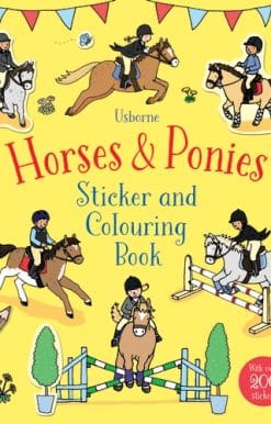 Horses & Ponies Sticker and Colouring Book