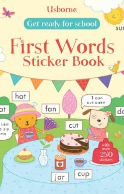 Get Ready for School First Words Sticker Book