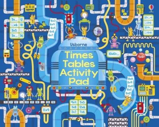 Times Tables Activity Pad