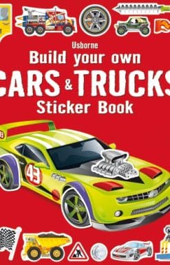 Build Your Own Cars and Trucks Sticker Book