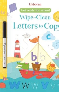 Wipe-clean Letters to Copy