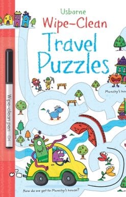 Wipe-clean Travel Puzzles