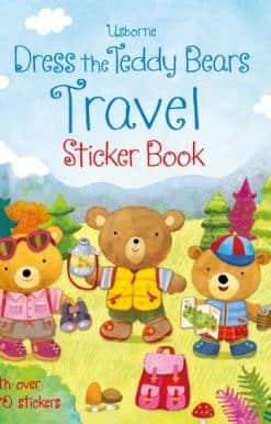 Dress the Teddy Bears Travel Sticker Book