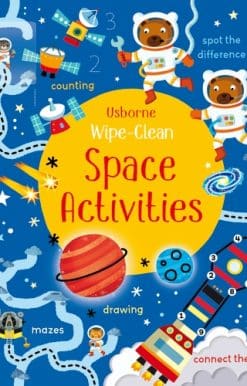 Wipe-Clean Space Activities