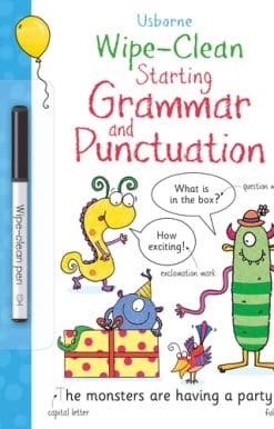 Wipe-clean Starting Grammar and Punctuation